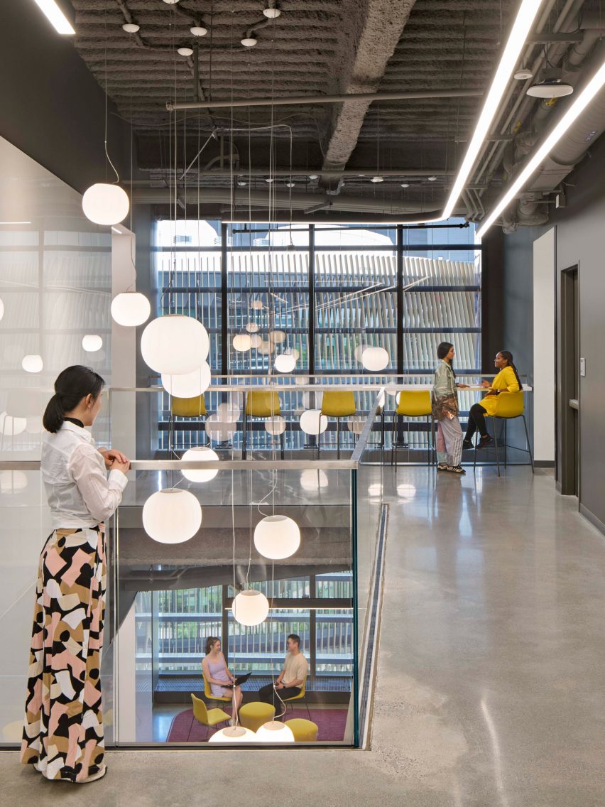 Education building at Northeastern University