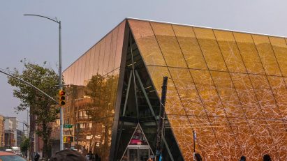 Orange facade