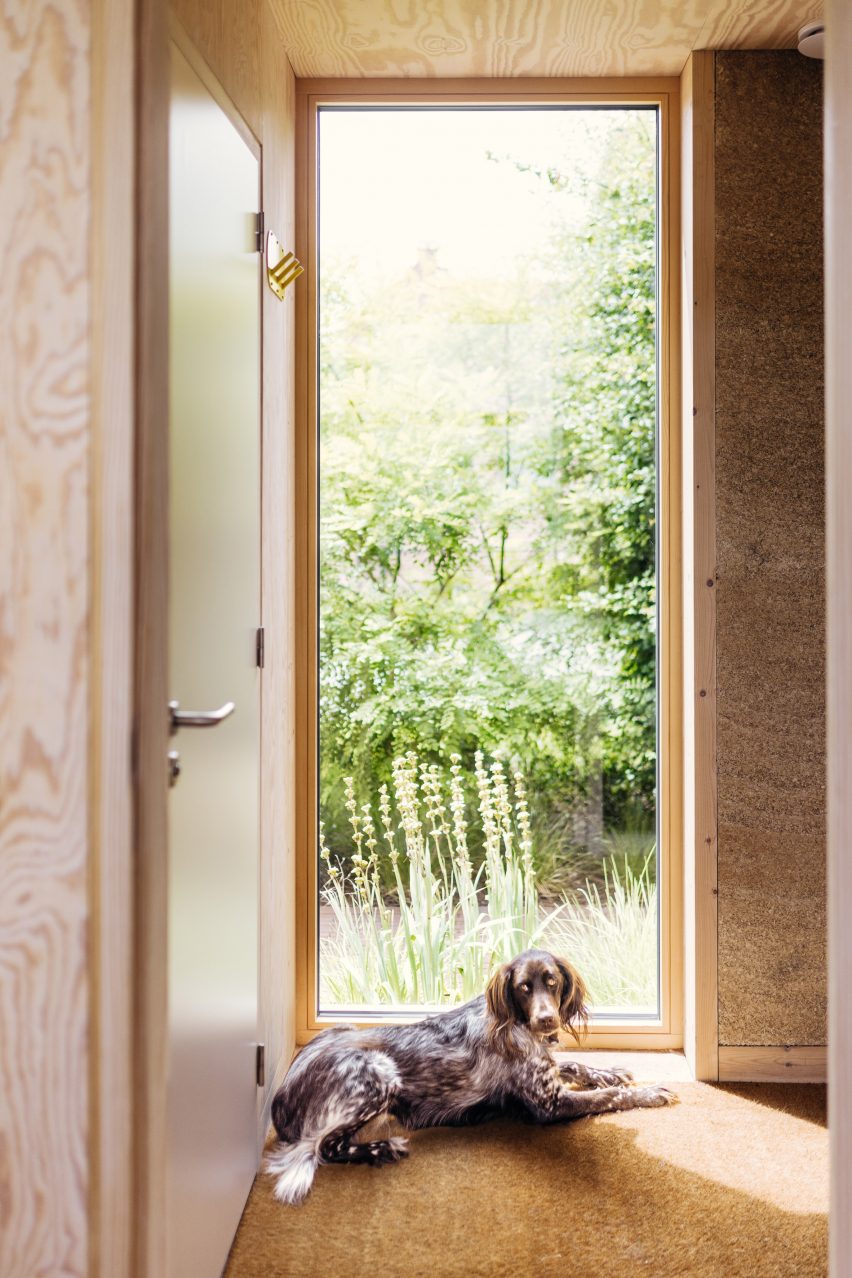 Van Laethem Architecten's garden studio