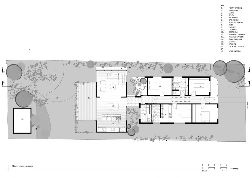 Plan of Gardener's House by Splinter Society