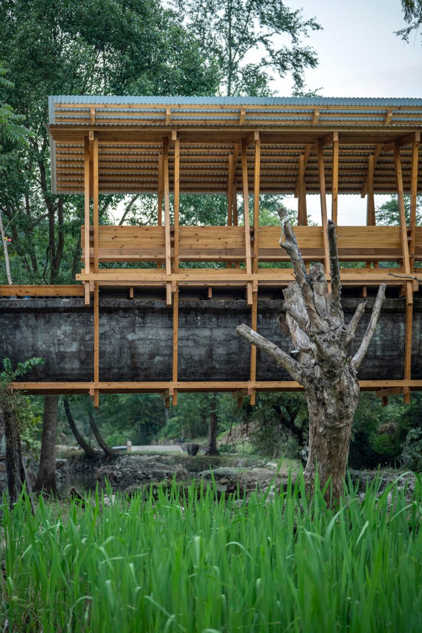 Covered Bridge on Aqueduct by IARA