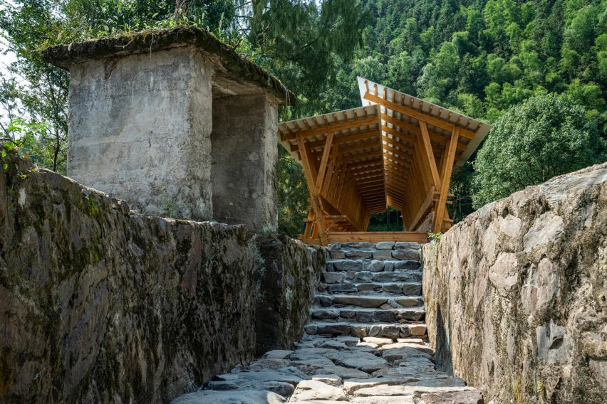 Covered Bridge on Aqueduct by IARA