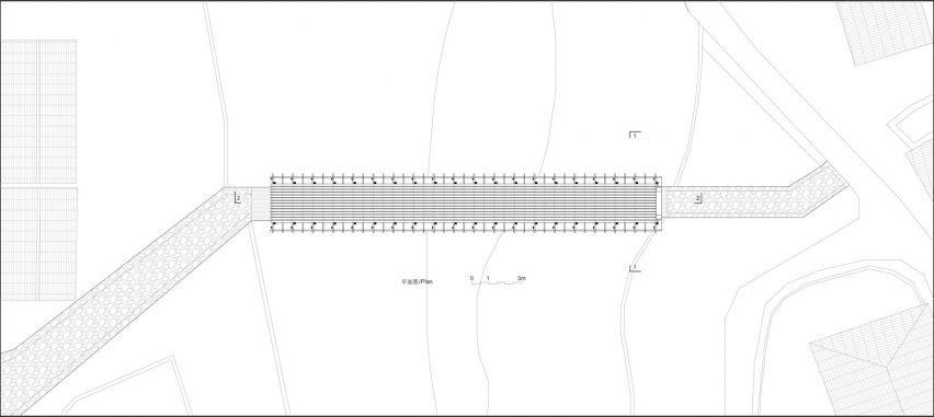 Plan of Covered Bridge on Aqueduct by IARA