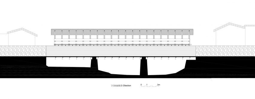 Section of Covered Bridge on Aqueduct by IARA