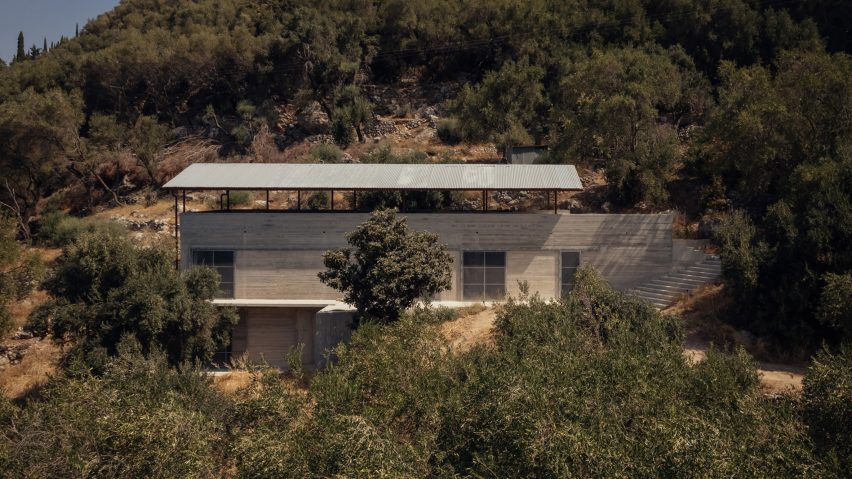 House in an Olive Grove by Piers Taylor