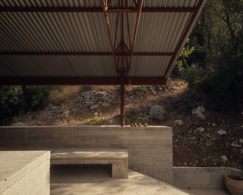 House in an Olive Grove by Piers Taylor