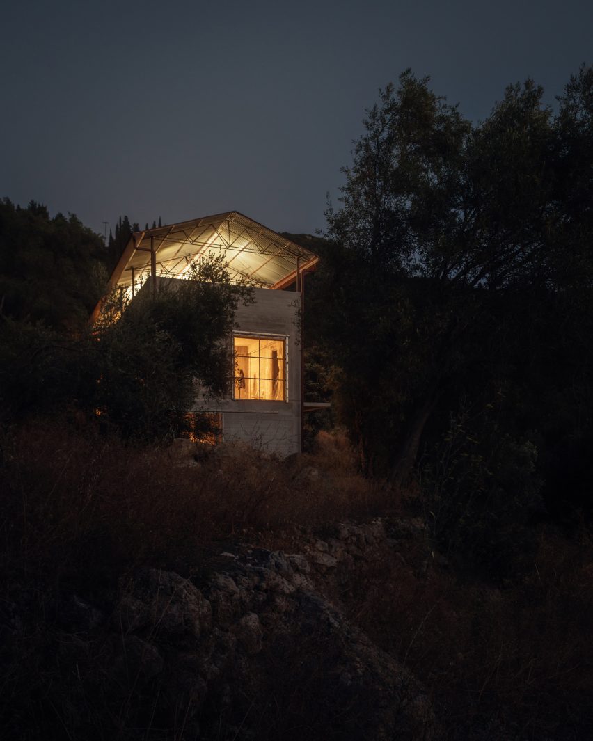 House in an Olive Grove by Piers Taylor