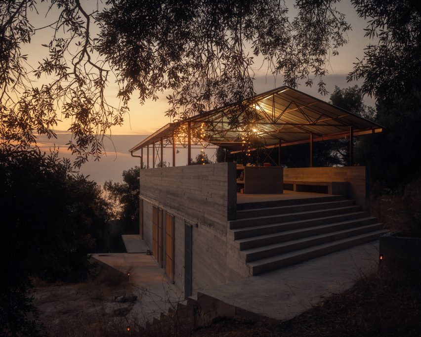 House in an Olive Grove by Piers Taylor