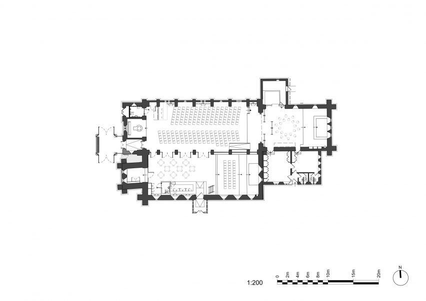 Plan of St Leonard's Church