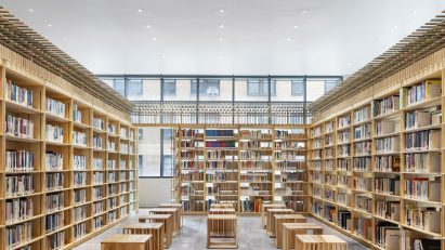 Library at Korean Cultural Center New York