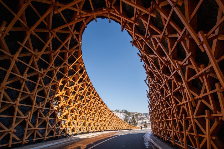 Woven Gateway and Sky Ring by Line+ Studio