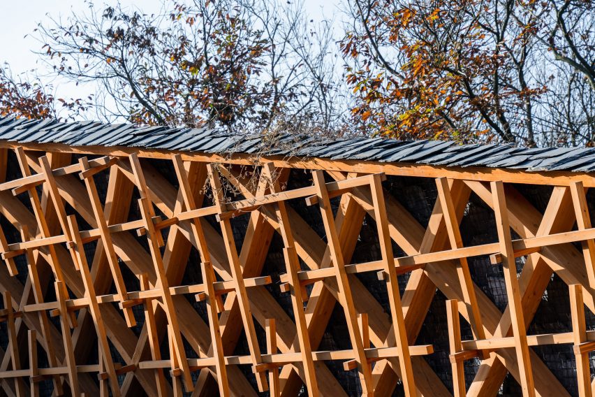 Woven Gateway and Sky Ring by Line+ Studio