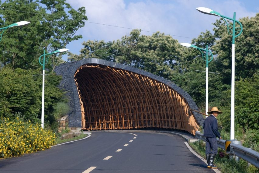 Woven Gateway and Sky Ring by Line+ Studio