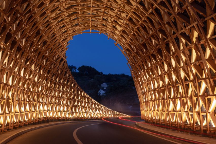 Woven Gateway and Sky Ring by Line+ Studio