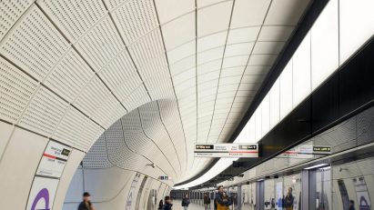 Elizabeth Line was named the UK's best new building