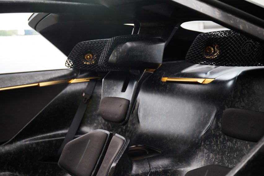 Lotus Theory 1 headrest
