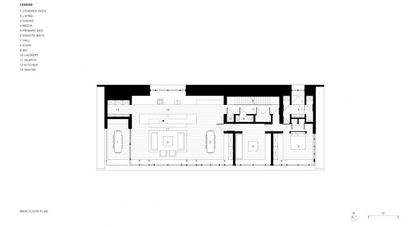 Main floor plan