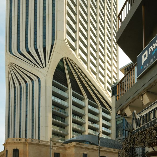 Mercury Tower in Malta, designed by Zaha Hadid Architects