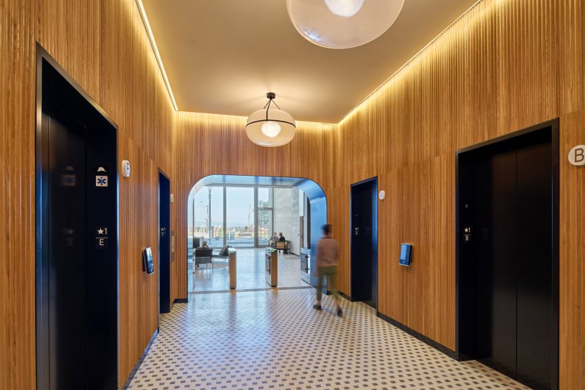 Elevator bays