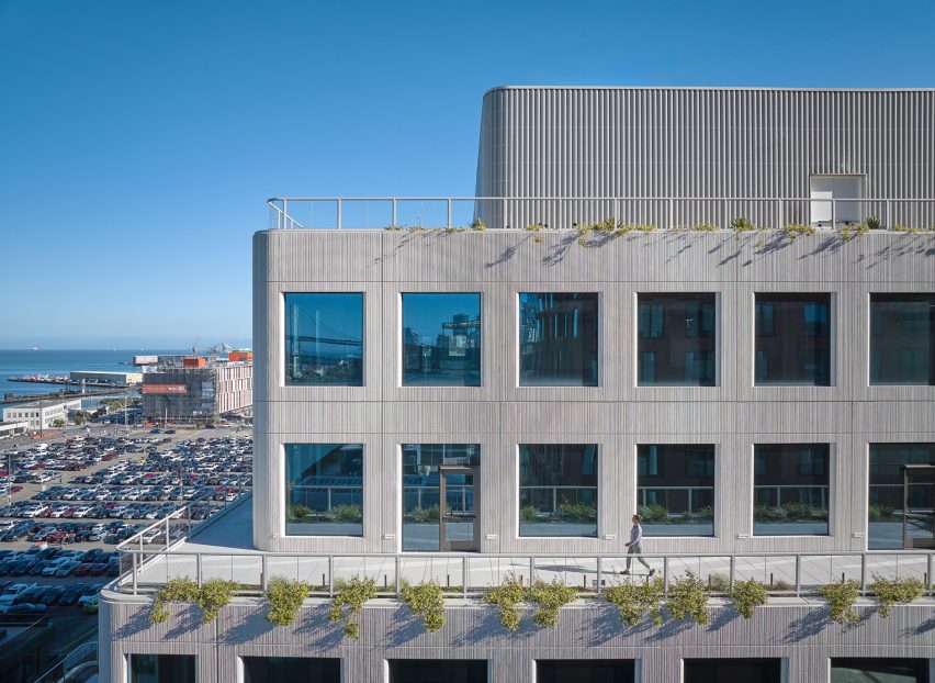 Facade of building