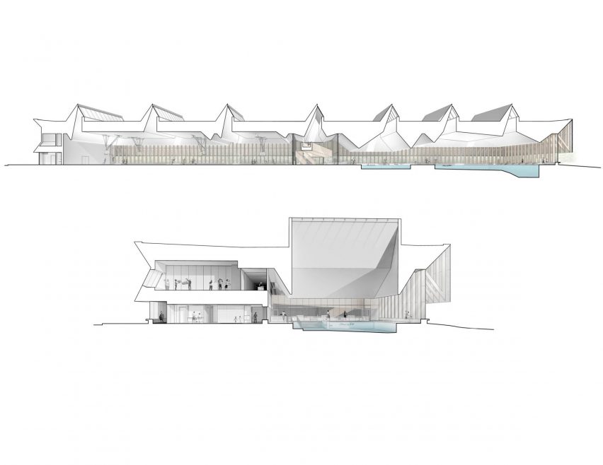 Section of Churchill Meadows Community Centre and Sports Park