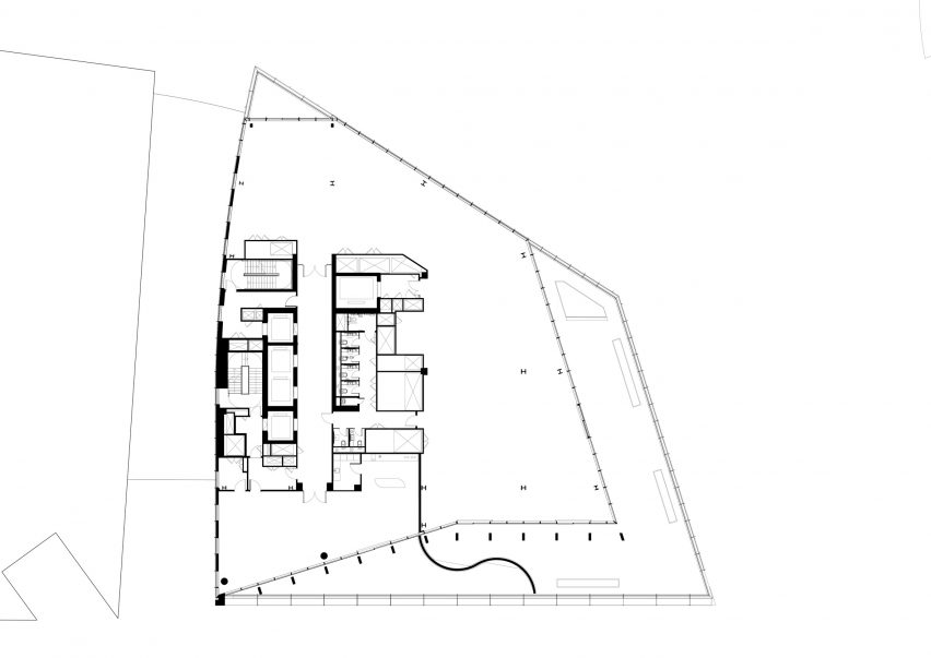 Floor 15 of N2 by Lynch Architects