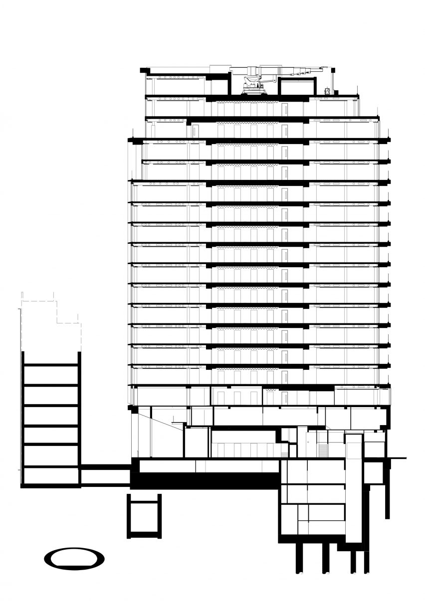 Section of N2 by Lynch Architects