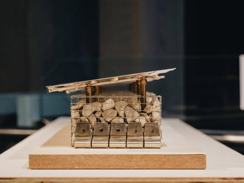 Model of No Time to Waste by Brasebin-Terrisee at Tallinn Architecture Biennale exhibition