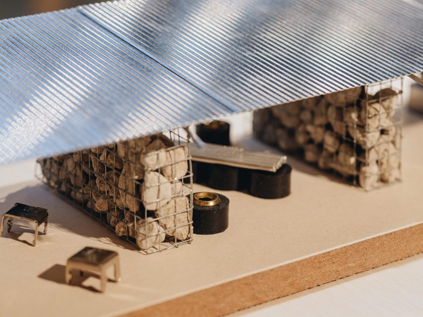 Model of No Time to Waste by Brasebin-Terrisee at Tallinn Architecture Biennale exhibition
