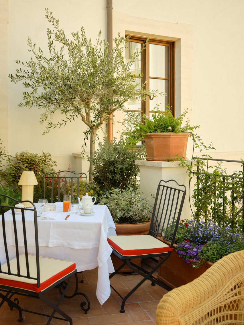 Terrace Suite in Palazzo Talia by studiolucaguadagnino in Rome, Italy