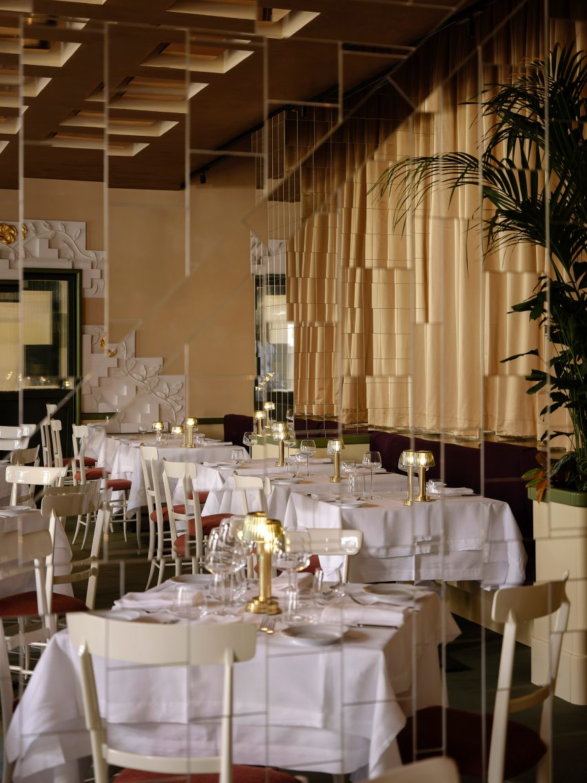 Bar at Palazzo Talia in Rome, Italy