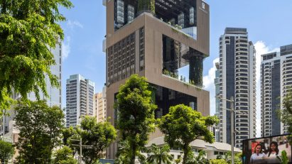 Pan Pacific Orchard skyscraper in Singapore