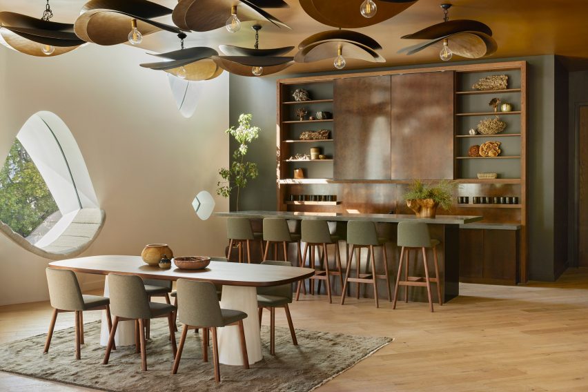 Bar and dining table