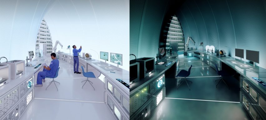 Rendering of the interior of Project Olympus