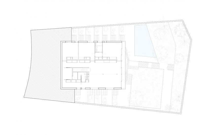 Plan of PSM21 house