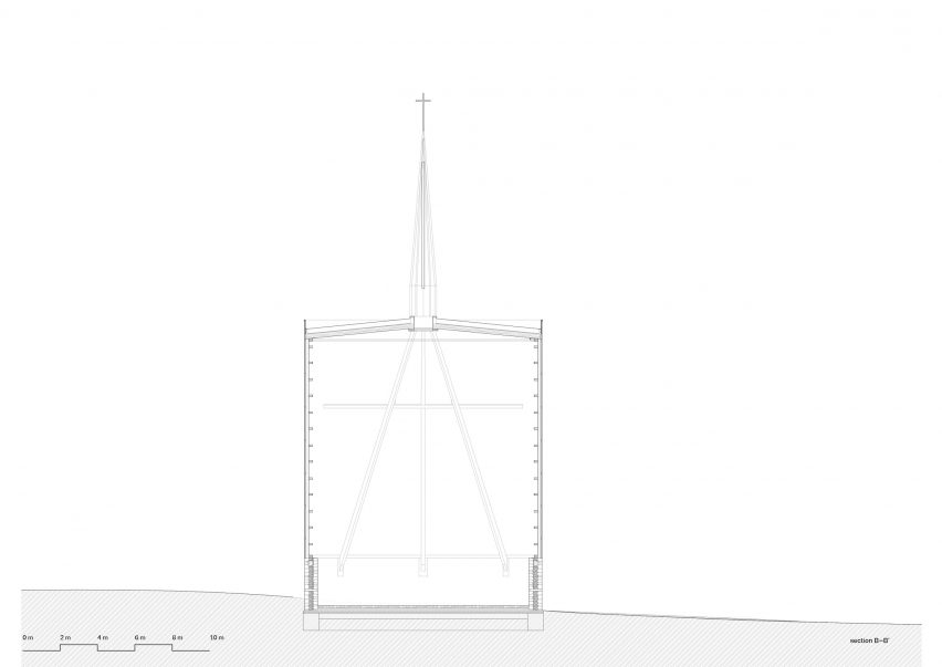 Section of Our Lady of Sorrows Chapel by RCNKSK