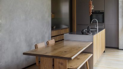 Roots kitchen by Heima Architects for Kongacph