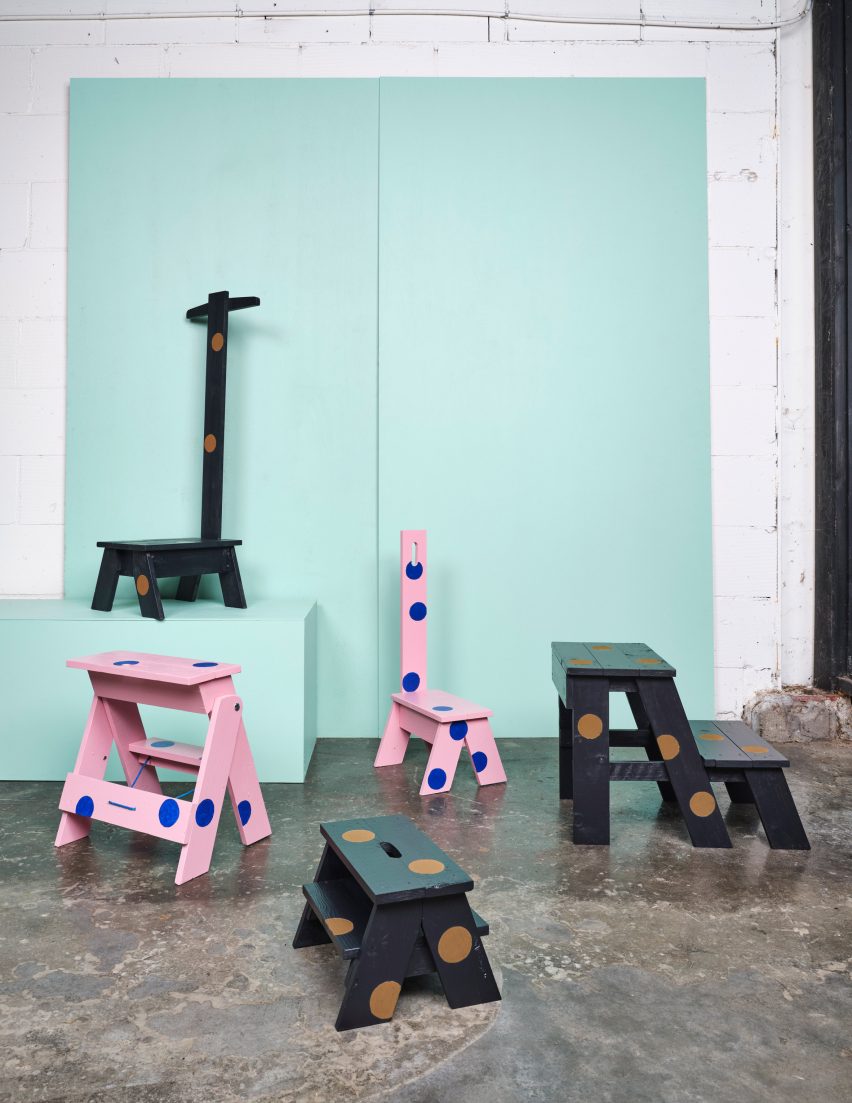 Trap furniture by Ineke Hans for Social Label