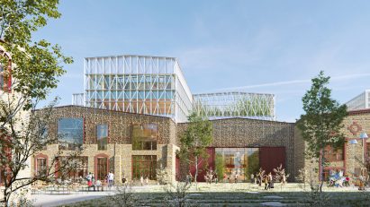 Repurposed steelworks in Tallinn by Cobe