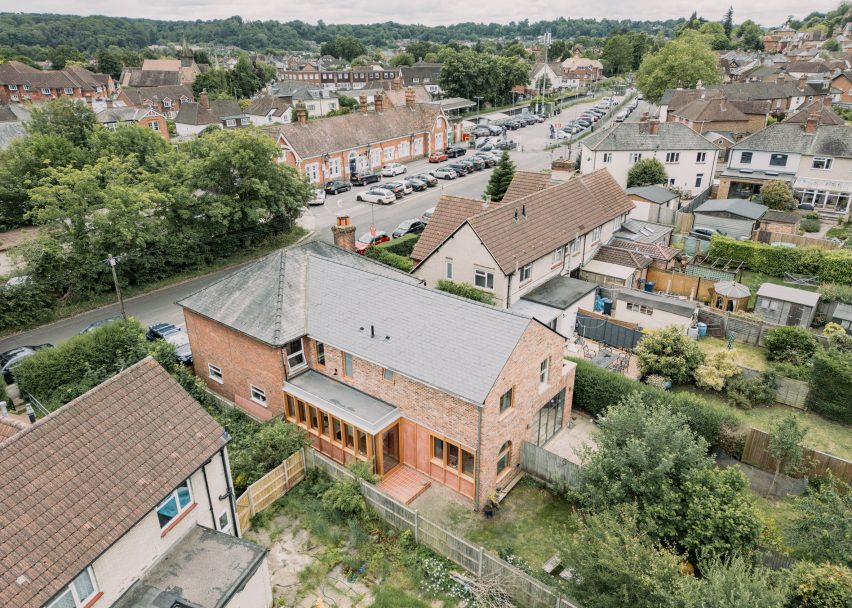Double extension Station Road from above