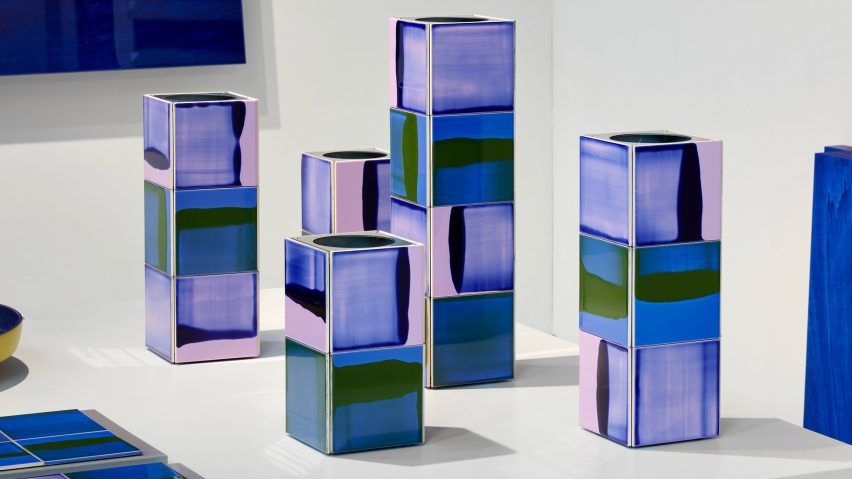 Studio Rens covers furniture in “interchangeable and customisable” tiles