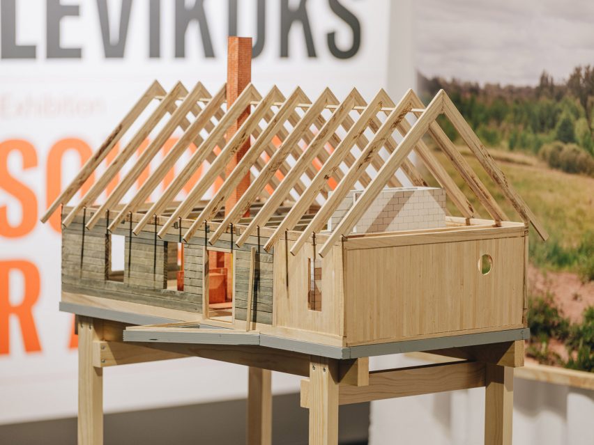 Exhibit at Resources for a Future exhibition at Tallinn Architecture Biennale 2024