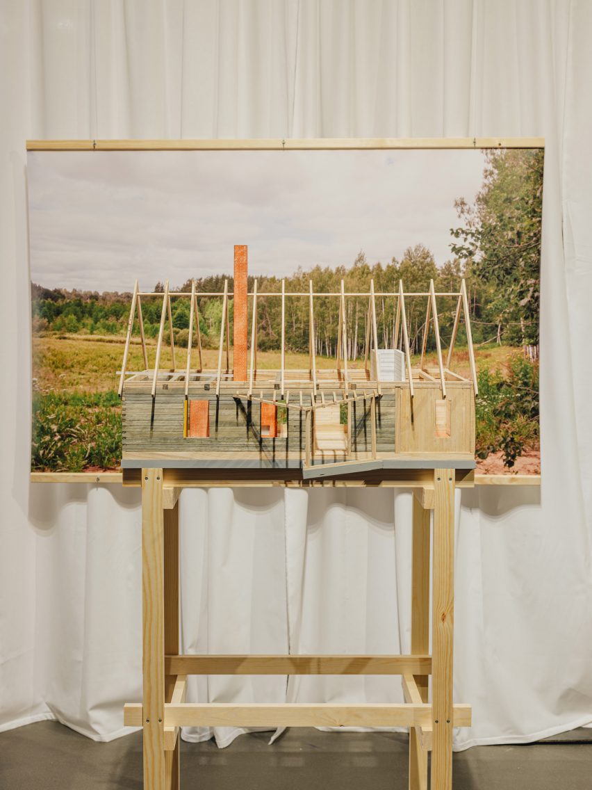 Exhibit at Resources for a Future exhibition at Tallinn Architecture Biennale 2024