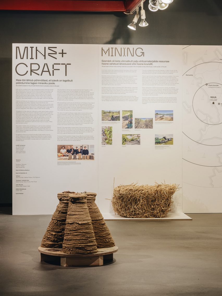 Exhibit at Resources for a Future exhibition at Tallinn Architecture Biennale 2024