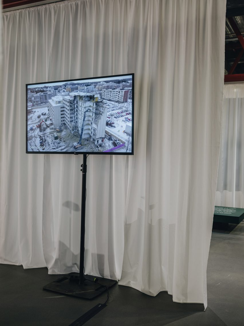 Exhibit at Resources for a Future exhibition at Tallinn Architecture Biennale 2024