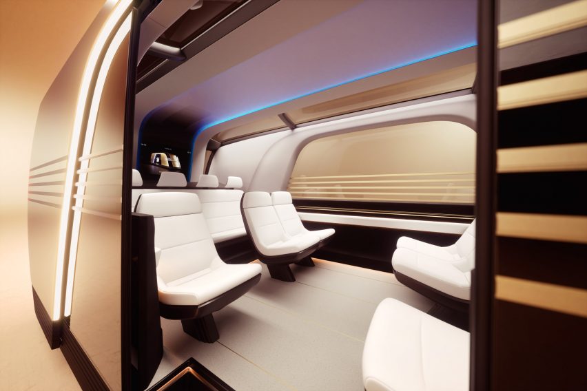 Tesla unveils retro-futuristic art deco Robovan