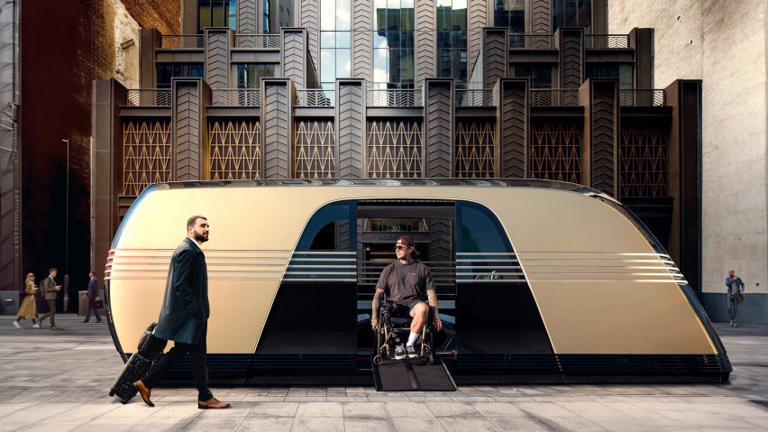 Tesla unveils retro-futuristic art deco Robovan