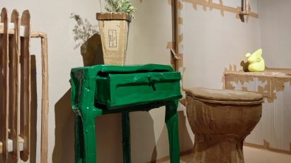 Bathroom in Teun Zwets exhibition for Dutch Design Week