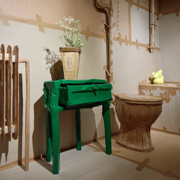 Bathroom in Teun Zwets exhibition for Dutch Design Week