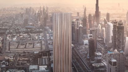 380-metre-high Muraba Veil skyscraper in downtown Dubai